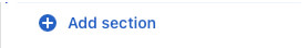 Add Section button