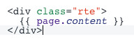 Locate where to add the section in the code