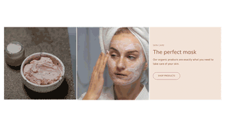 Split Screen Hero Slider Shopify section