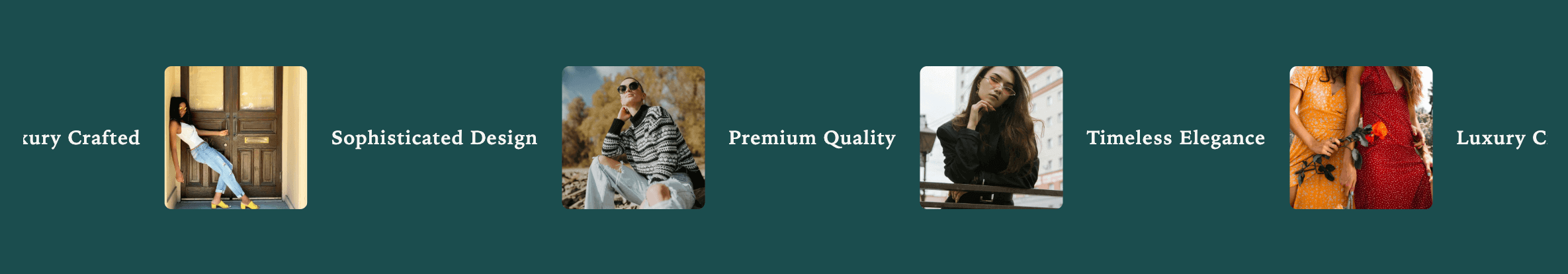 Marquee Image & Text