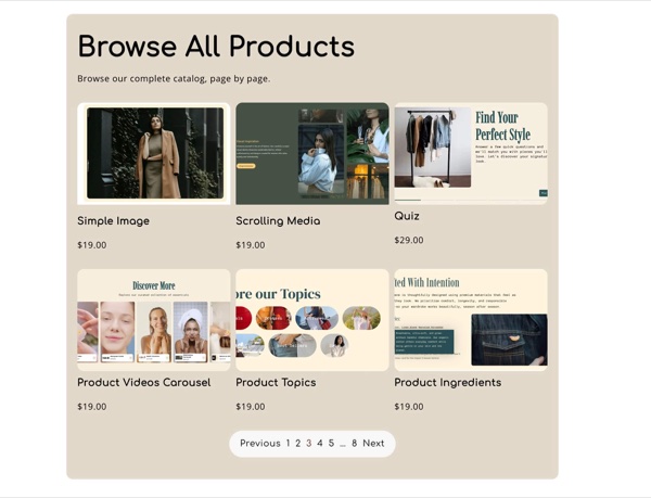 Collection Product Images